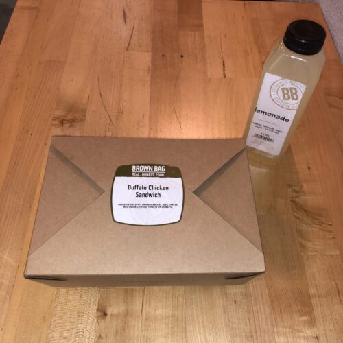 Boxed lunch in Washington DC